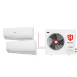 Мульти сплит система на 2 комнаты ROYAL CLIMA RFM2-18HN / RCI-VM09HN 2шт